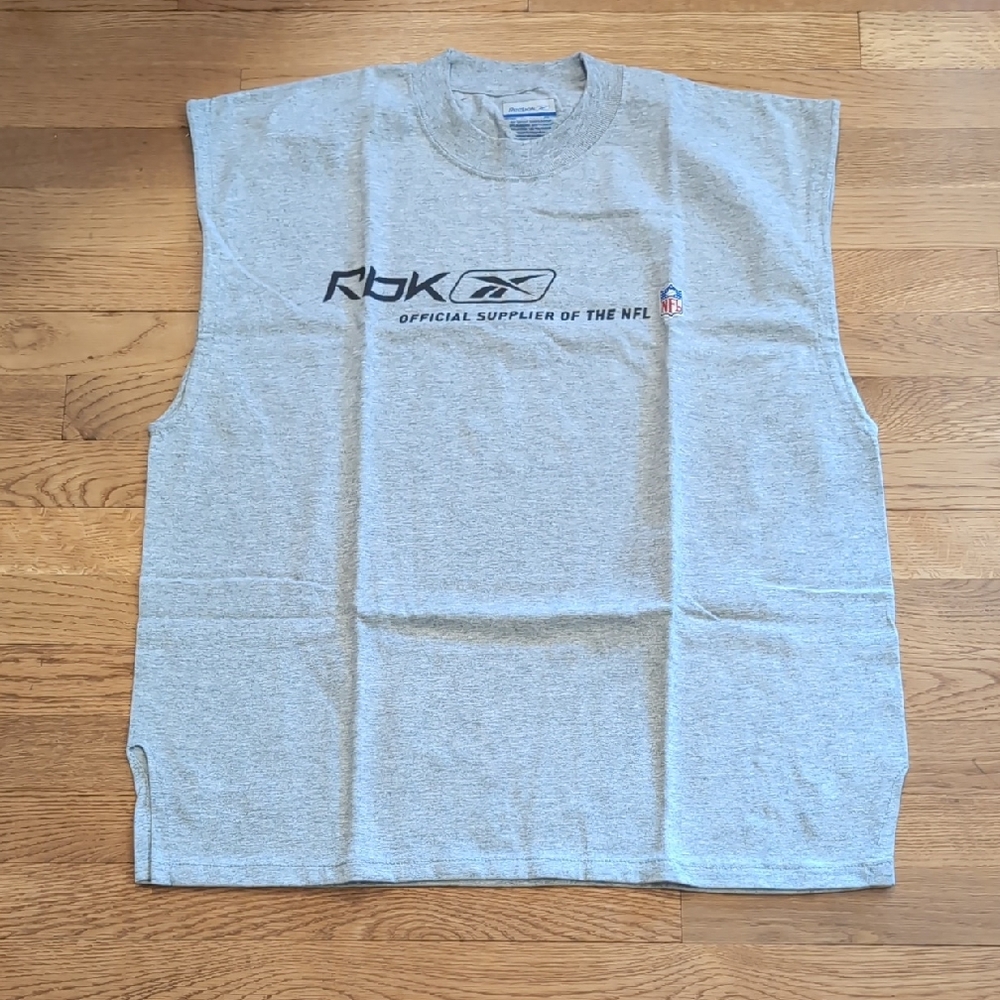 Reebok NFL Heather Gray Crewneck Tee